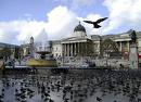 Trafalgar Square In London