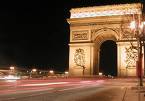 Champs Elysees & Arc de Triomphe In Paris